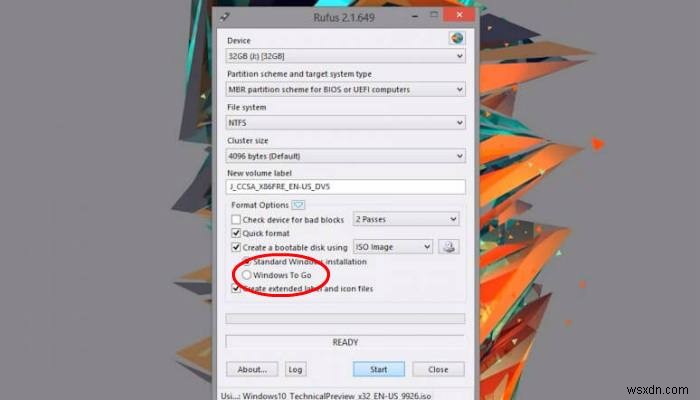 Windows To GoでUSBメモリにポータブルWindows環境を作る方法