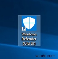 Windows 10で旧バージョンのWindows Defender画面を復活させる方法