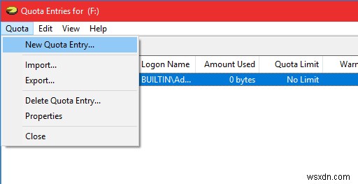 Windowsでユーザーがハードディスクの空き容量を使い切れないようにする方法(ディスククォータ設定)