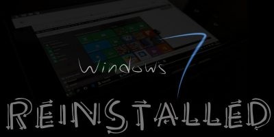 Windows 10をダウングレードしてWindows 7に戻す・再インストールする方法