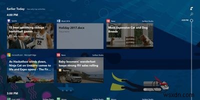 ついに登場！マイクロソフトがWindows 10に「タイムライン」機能を正式搭載