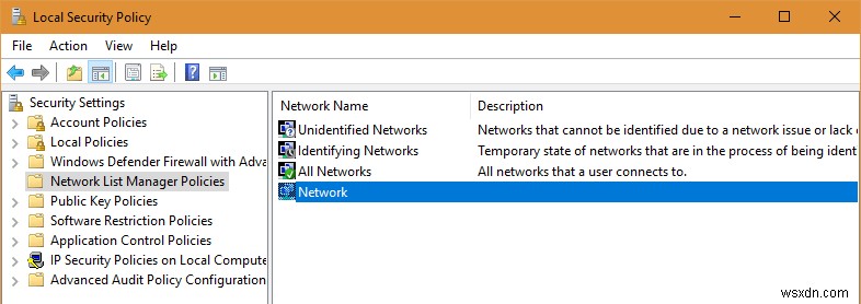 Windowsでネットワークプロファイル名を変更する2つの方法【ローカルセキュリティポリシー・レジストリ】