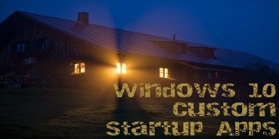 Windows 10にカスタムスタートアップアプリを追加する方法