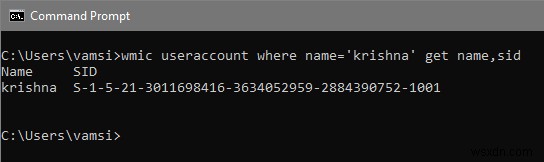 WindowsでユーザーアカウントのSID(セキュリティ識別子)を確認する4つの方法
