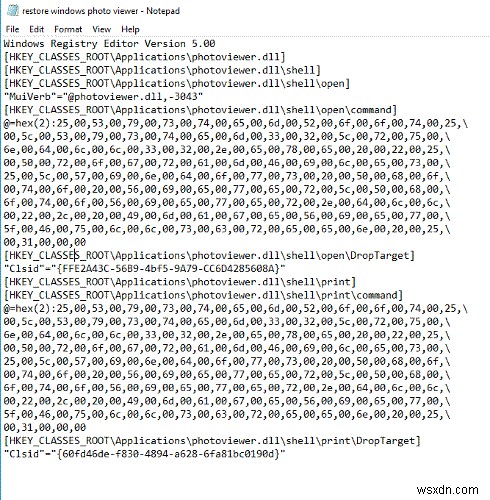 Windows 10でWindowsフォトビューアーを既定のアプリとして設定する方法