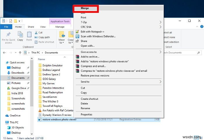 Windows 10でWindowsフォトビューアーを既定のアプリとして設定する方法