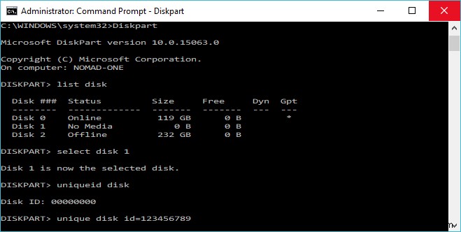 Windowsでディスク署名の衝突エラーを修正する方法