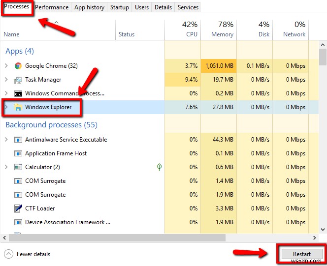 Windows 10でタスクバーのアイコンが消えたときの対処法5選