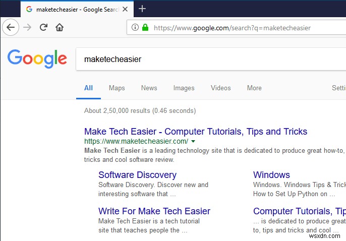 Windows 10のスタートメニュー検索でGoogleをデフォルト検索エンジンにする方法