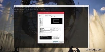 Windows 10のコマンドプロンプトにカスタムフォントを追加する方法
