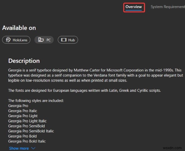 Windows 10でMicrosoft Storeからフォントをダウンロード・インストールする方法
