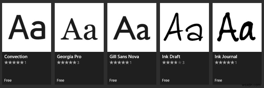 Windows 10でMicrosoft Storeからフォントをダウンロード・インストールする方法