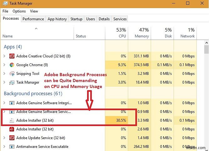 Windows 10 PCからAdobe Creative Cloud製品を完全にアンインストールする方法