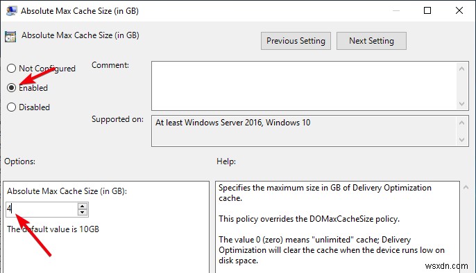 Windows 10で配信最適化キャッシュを最適化する方法|キャッシュサイズと保持期間の変更手順
