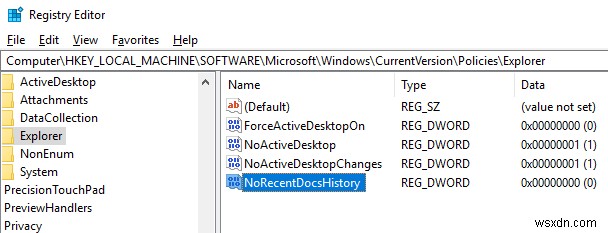 Windows 10で「最近使ったアイテム」と「頻繁な場所」を無効にする3つの方法