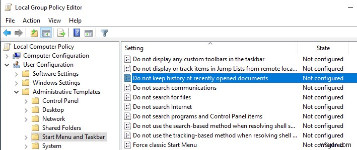 Windows 10で「最近使ったアイテム」と「頻繁な場所」を無効にする3つの方法