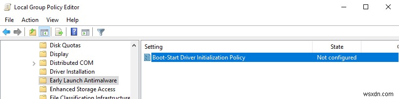 Windows 10でマルウェア対策のブートスタートドライバーポリシーを構成する方法