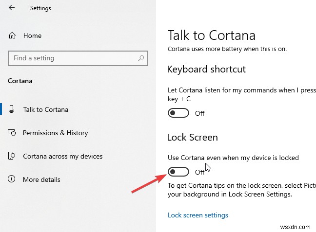 Windows 10のロック画面でCortanaを無効にする3つの方法(設定・レジストリ・グループポリシー)