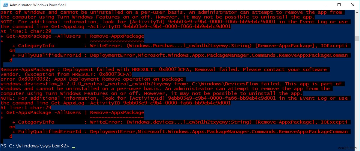 PowerShellを使ってWindows 10のプリインストールアプリをアンインストールする方法