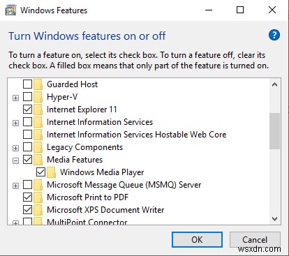 Windows 10でWindows Media Player 12をダウンロードして有効化する方法