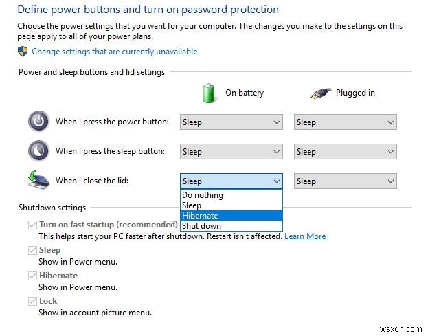 Windowsのスタートメニューに「休止状態」オプションを追加する方法