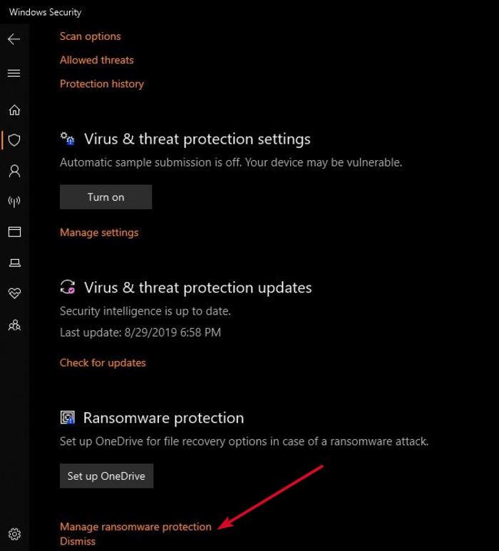 Windows Defenderのランサムウェア保護を有効にする方法を徹底解説