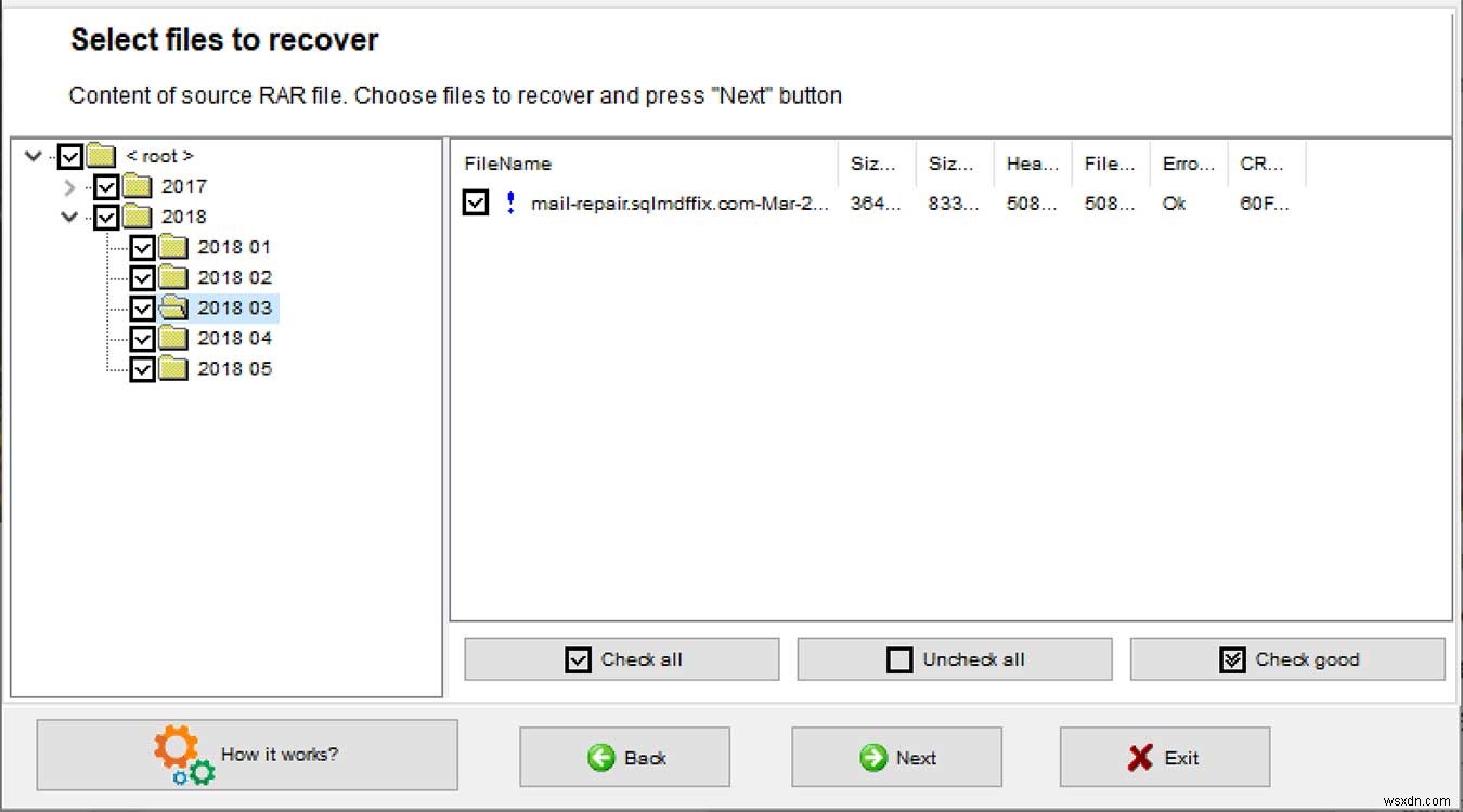 Recovery Toolbox for RARで破損したRARアーカイブからデータを復旧・保存する方法
