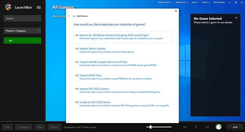 LaunchBoxでPCゲームコレクションを一元管理する方法