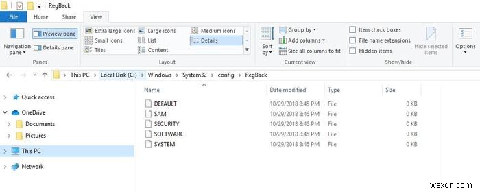 Windows 10でレジストリのバックアップを復元・再有効化する方法