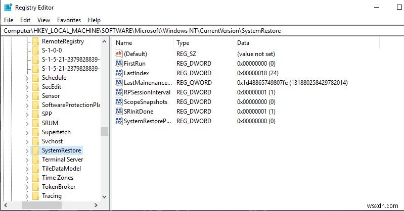 Windowsの起動時にシステムの復元ポイントを自動的に作成する方法