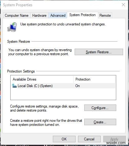 Windowsの起動時にシステムの復元ポイントを自動的に作成する方法