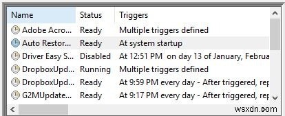 Windowsの起動時にシステムの復元ポイントを自動的に作成する方法
