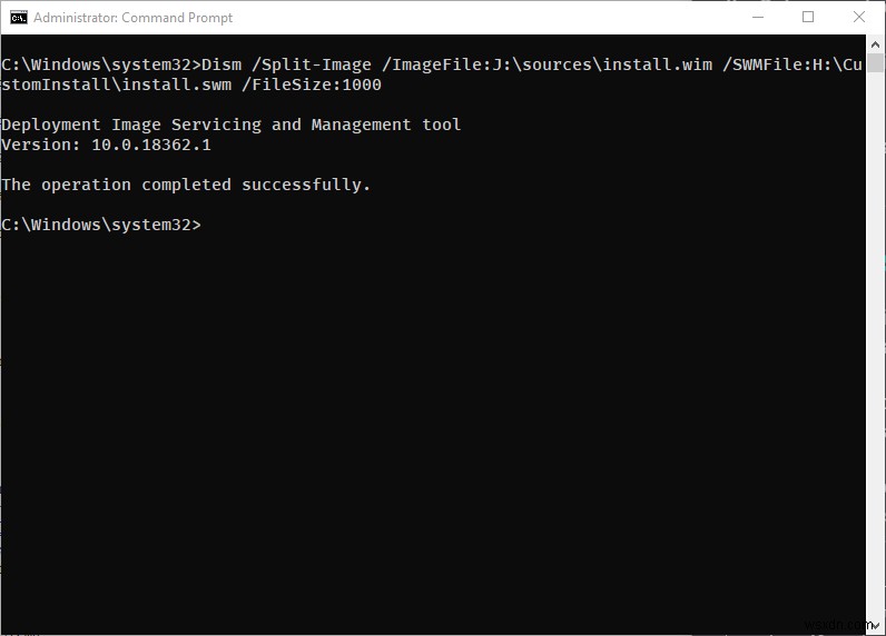 4GBを超えるinstall.wimファイルを分割する2つの方法【GImageX・DISM】