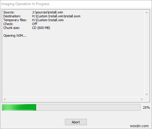 4GBを超えるinstall.wimファイルを分割する2つの方法【GImageX・DISM】