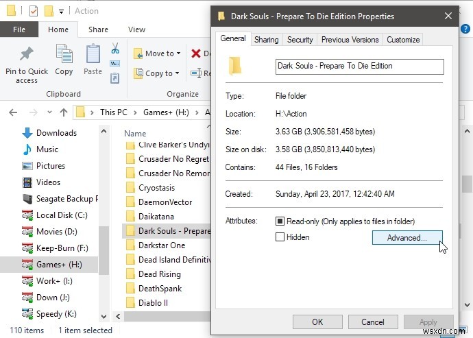 CompactGUIを使ってHDDの空き容量を無料で増やす方法