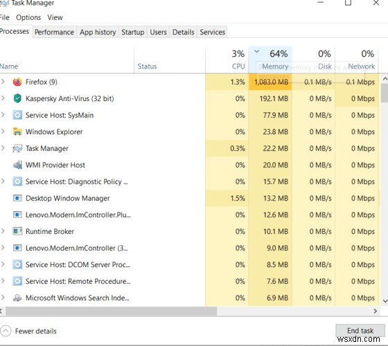 WindowsパソコンのRAMを解放して動作を軽くする方法