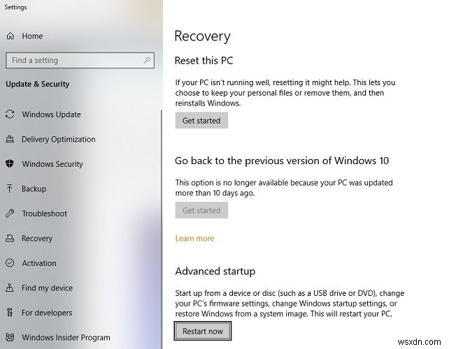 Windows 10でUEFIセキュアブートを無効化・有効化する方法