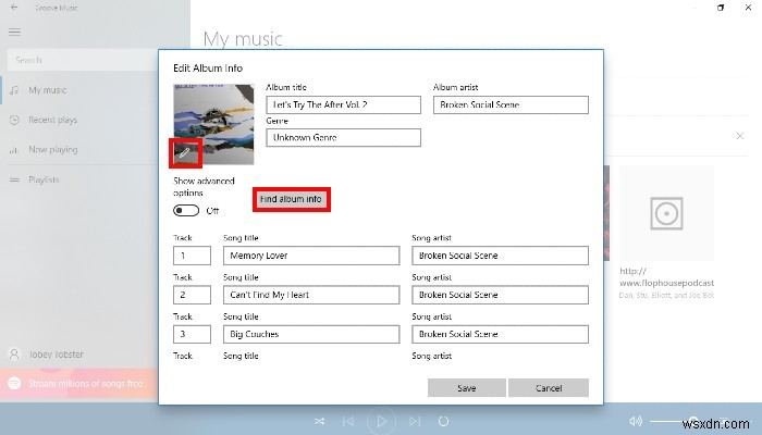 Windows 10でMP3にアルバムアートを追加する方法【WMP・Groove・VLC対応】