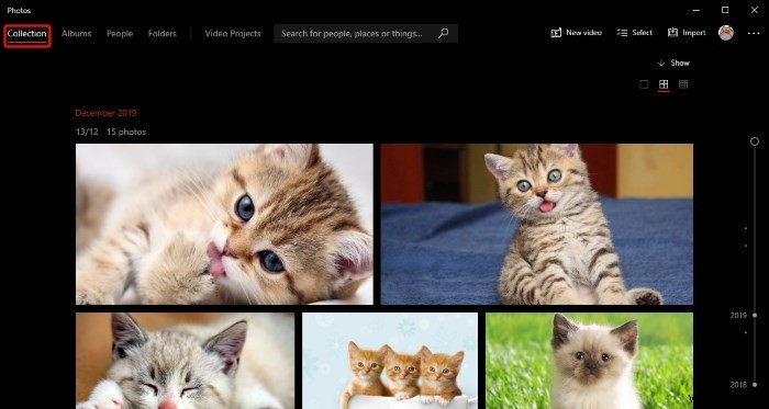 Windows 10の「フォト」アプリで写真を効率よく整理する方法