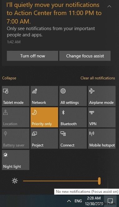 Windows 10の「フォーカスアシスト」で通知を制御し、作業に集中する方法