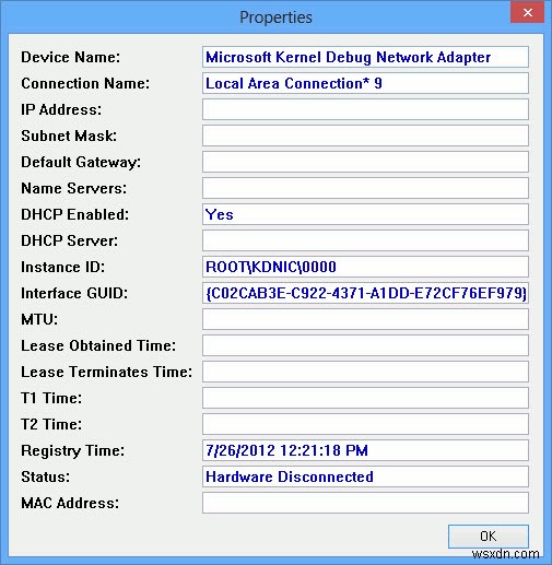 Windows 10でネットワークアダプタの詳細情報を確認する2つの方法