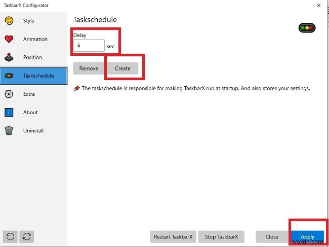 TaskbarXでWindows 10のタスクバーを自由にカスタマイズする方法