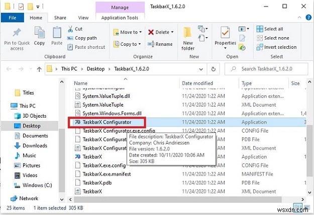 TaskbarXでWindows 10のタスクバーを自由にカスタマイズする方法
