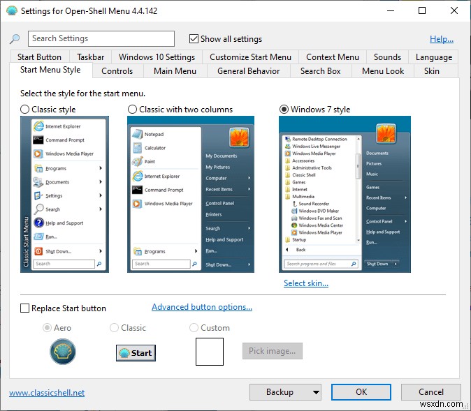 Open-ShellでWindows 10のスタートメニューを思い通りにカスタマイズする方法
