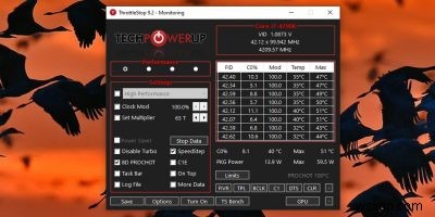 WindowsでThrottleStopを使ってCPUをアンダーボルトする方法|温度・消費電力を抑える