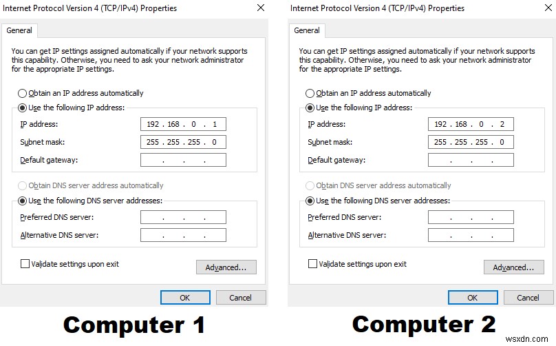 Windows 10でLANケーブルを使って2台のPCを直接接続しファイル共有する方法
