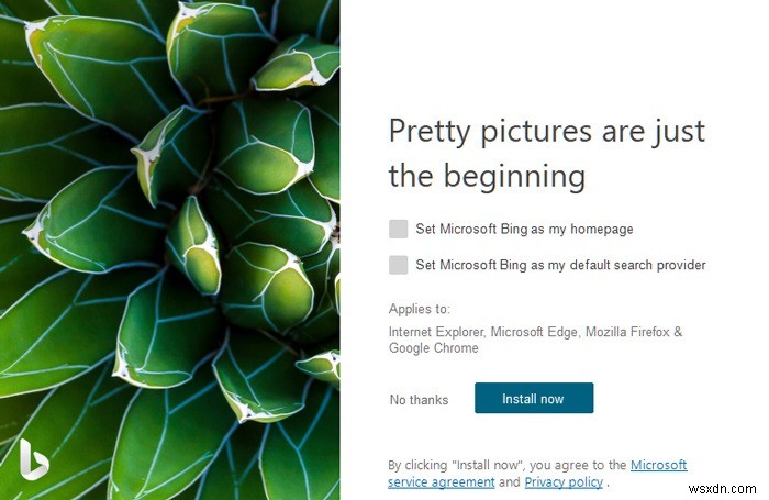 Windowsデスクトップの背景に毎日のBing壁紙を自動設定する方法