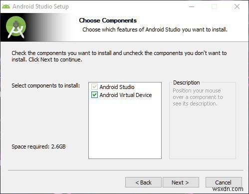 Windows 10にAndroid StudioとSDKツールをインストールする方法