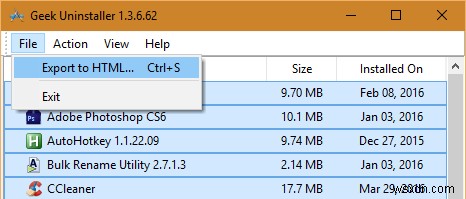 Windowsにインストールされている全ソフトウェアの一覧を取得する方法