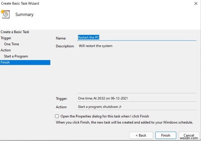 Windows 11/10のシャットダウン・再起動・起動を自動スケジュールする方法